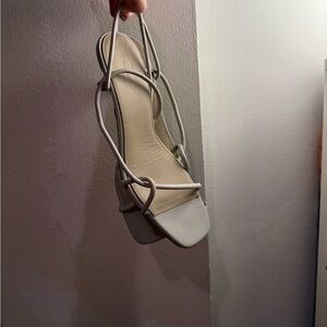 COS Beige Strappy Sandals